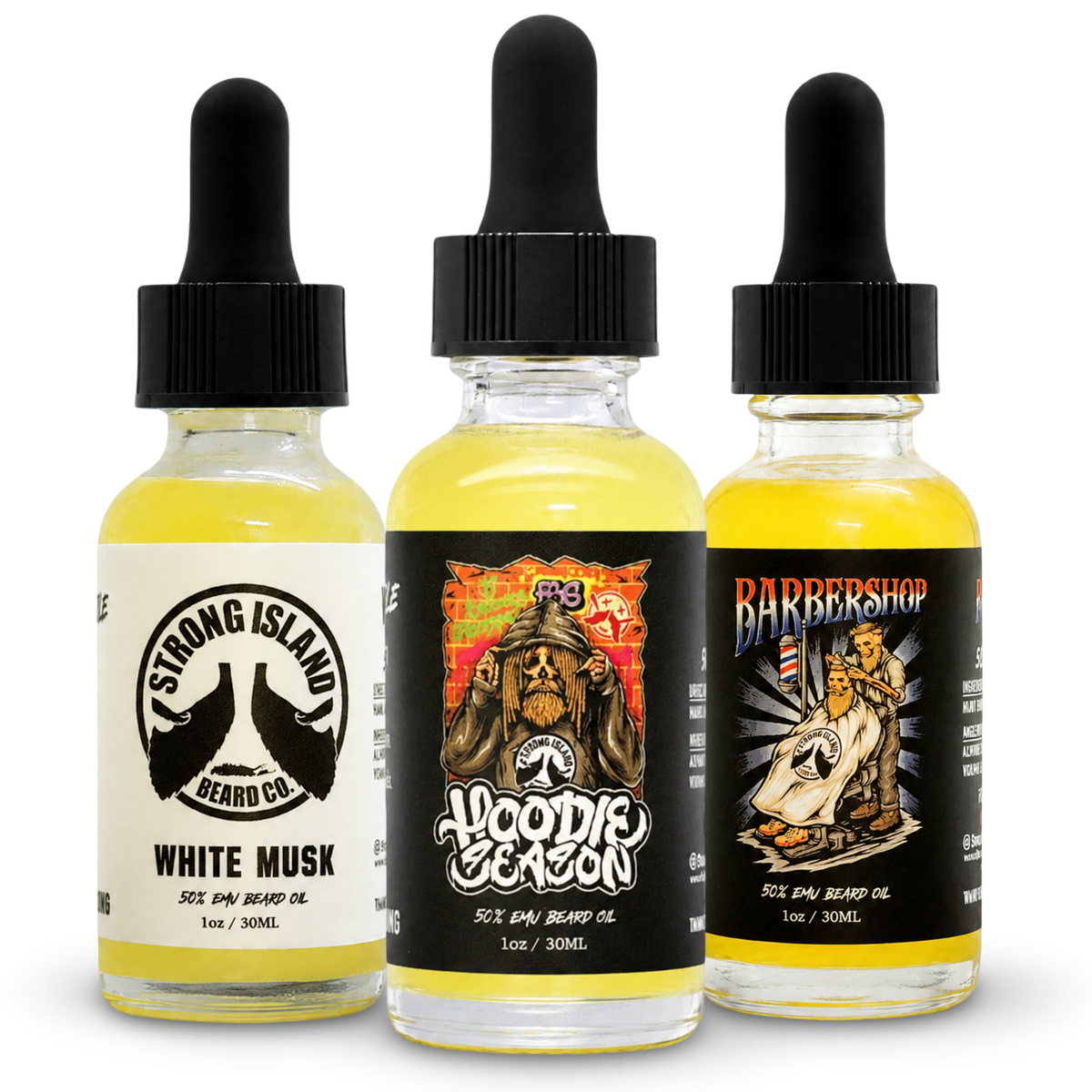 Beard Oil 50% Emu Blend